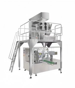 Automatic Rotary Premade Bag Packaging Machine  Automatic Rotary Premade Bag Packaging Machine